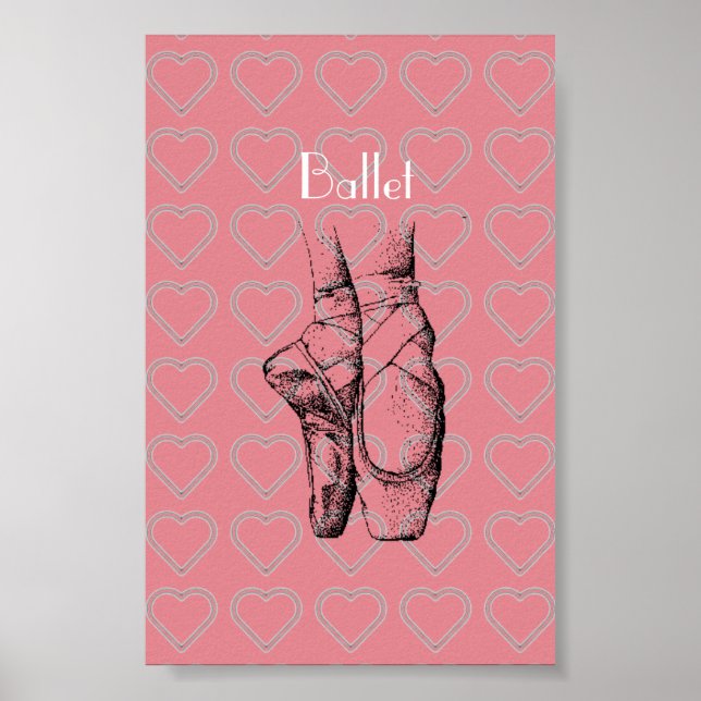I Love Ballet Poster (Front)