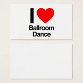 i love ballroom dance (Front & Back)