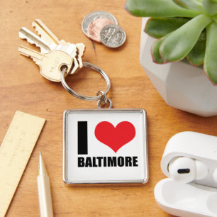 I love Baltimore Keychain