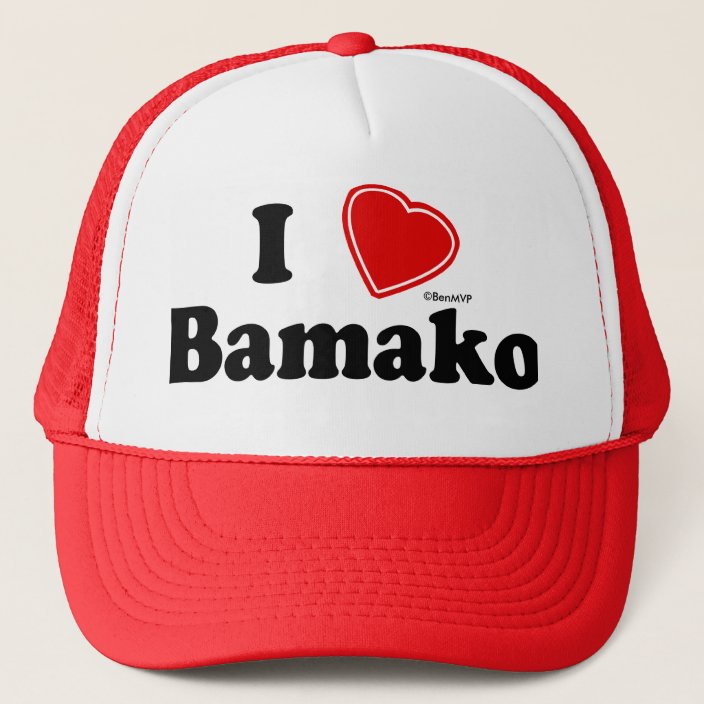 I Love Bamako Hat