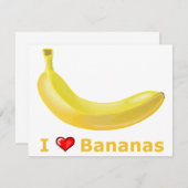 I Love Bananas (Front/Back)