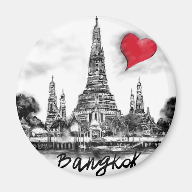 I love Bangkok Magnet (Front)