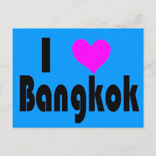 I Love Bangkok Thailand postcard