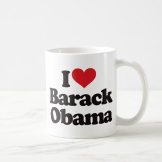 I Love Barack Obama Coffee Mug