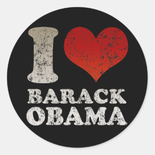 I love Barack Obama sticker