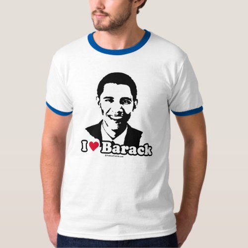 I Love Barack Obama T_Shirt