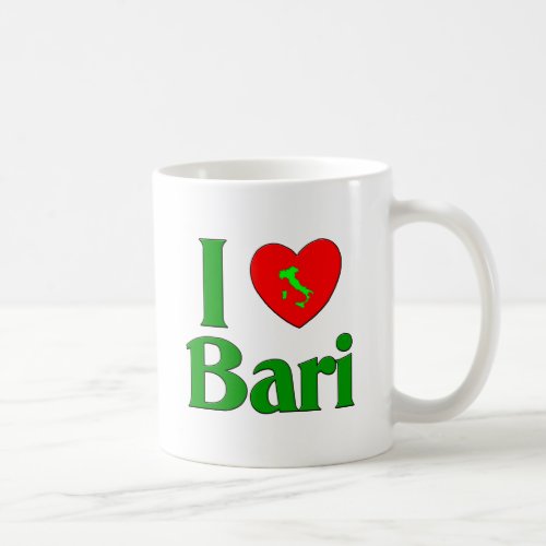 I  Love Bari Italy Coffee Mug