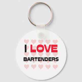 I LOVE BARTENDERS KEYCHAIN