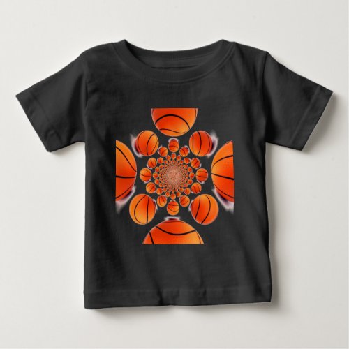 I love basketball baby T_Shirt