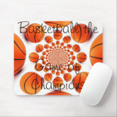 I Love Basketball  beautiful game of champions pad Mouse Pad (With Mouse)