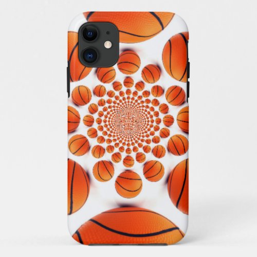 I love basketball iPhone 11 case