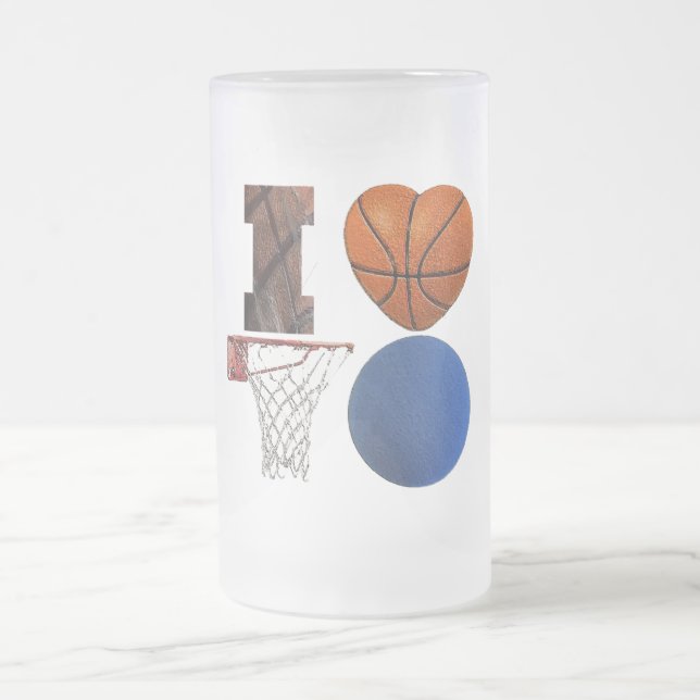 I Love Basketball Cup (Center)