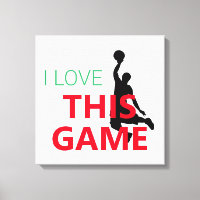 I Love Basketball Game