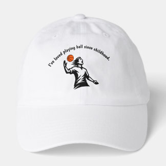 I LOVE Basketball Hat