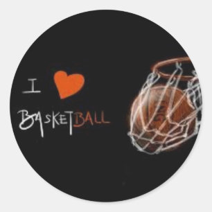 I love basketball stickers