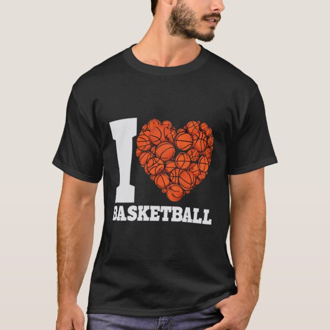 I love basketball T-Shirt (Front)