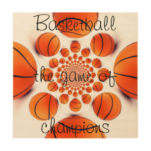 I Love Basketball: The Game of Champions Art Print