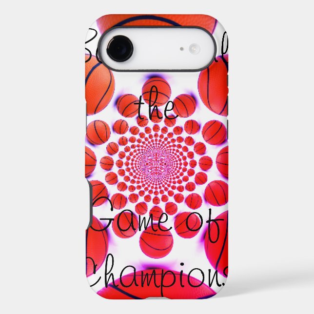 I Love Basketball: The Game of Champions Art Print Case-Mate iPhone Case (Back)