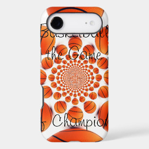I Love Basketball: The Game of Champions Art Print iPhone 17 Air Case