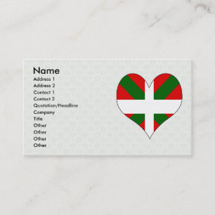 I Love Basque Business Card