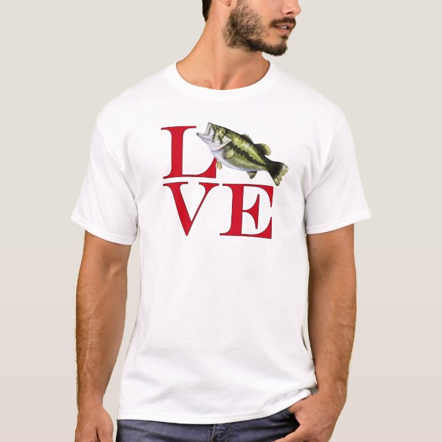 I Love Bass T-Shirt (Front)
