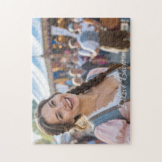 I LOVE BAVARIA JIGSAW PUZZLE (Vertical)