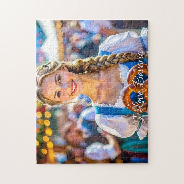 I LOVE BAVARIA JIGSAW PUZZLE (Vertical)