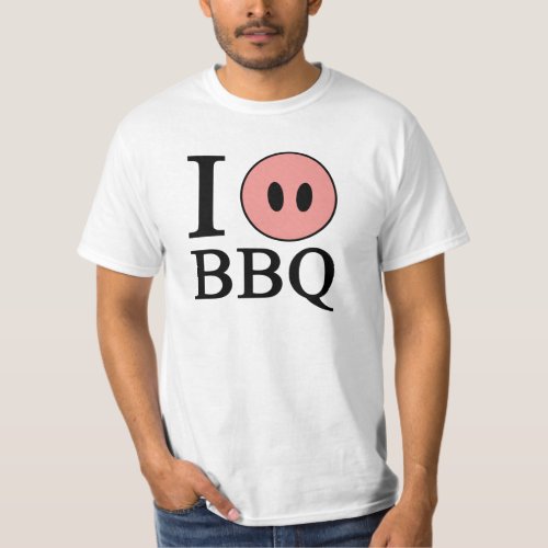 I Love BBQ T_Shirt