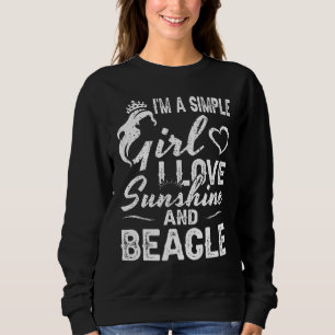 I Love Beagle Beagles Dog Puppy Owner Mom Mama Sweatshirt