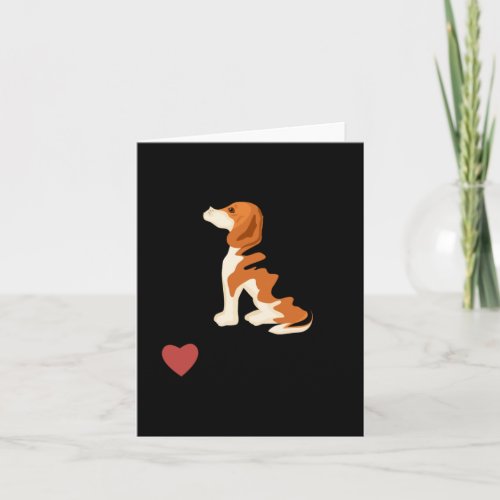 I Love Beagles  Card