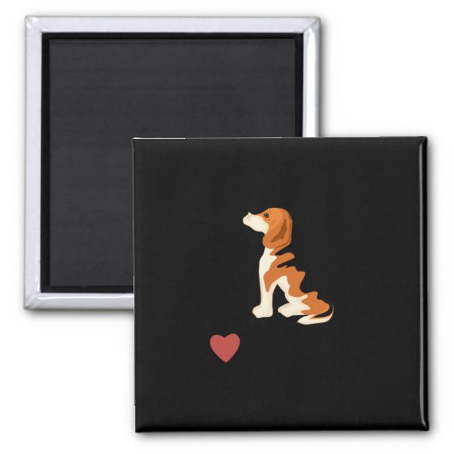 I Love Beagles  Magnet