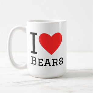I love bears coffee mug