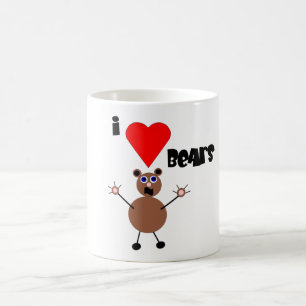 I Love Bears Mug