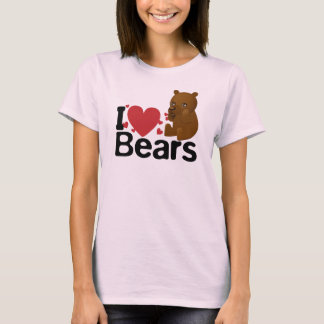 I Love Bears T-Shirt