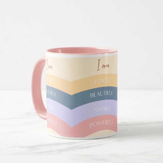 I love beautiful mug  (Front Left)