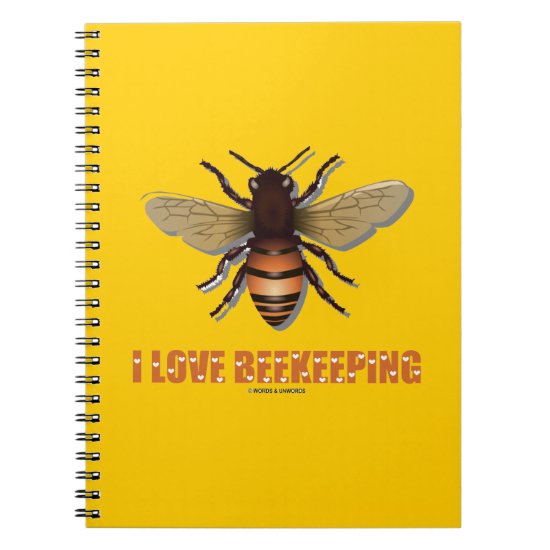 I Love Beekeeping (Bee) Notebook