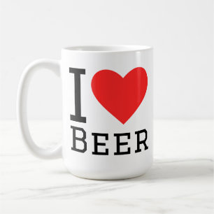 I love beer coffee mug