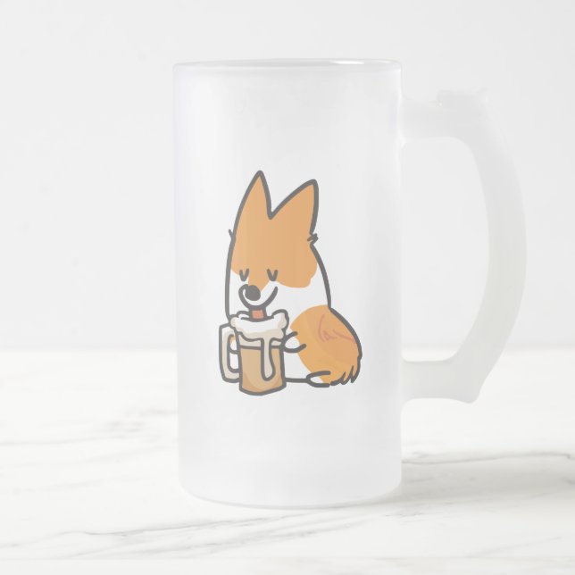 I Love Beer Corgi Mug | CorgiThings (Right)