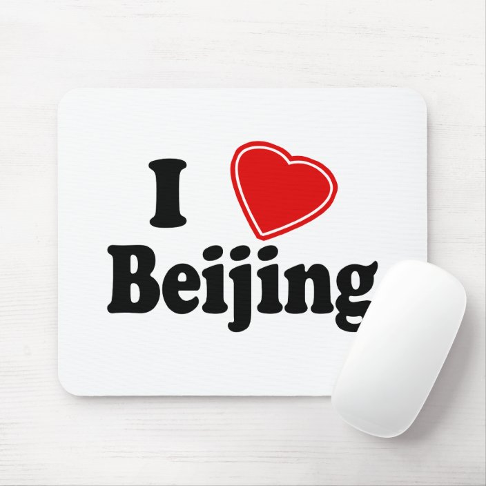 I Love Beijing Mousepad