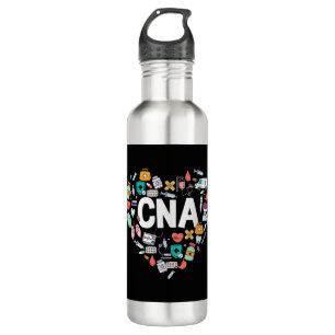 I Love Being A CNA   Stainless Steel Water Bottle