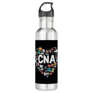 I Love Being A CNA   Stainless Steel Water Bottle