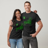 I Love Being A Lunch Lady St Patricks Day Shamrock T-Shirt (Unisex)
