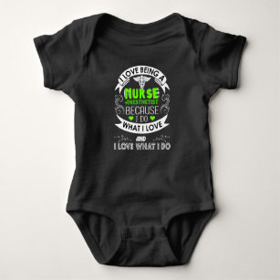 I Love Being A Nurse Anesthetist (CRNA) Baby Bodysuit