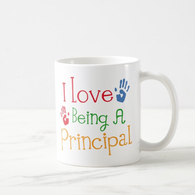 I Love Being A Principal Coffee Mug (Right)