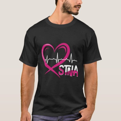  I Love Being An STNA State Tested Nurse Aide Nurs T_Shirt