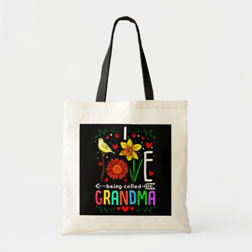 I Love Being Called Grandma Mimi Nana Gigi Lover Tote Bag