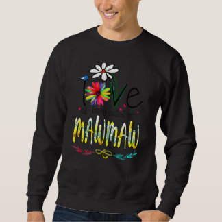 I Love Being Called Mawmaw Sunflower Mothers Day G Sweatshirt