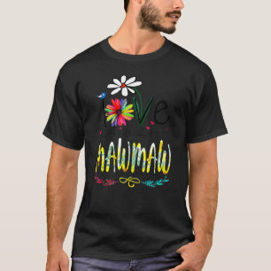 I Love Being Called Mawmaw Sunflower Mothers Day G T-Shirt