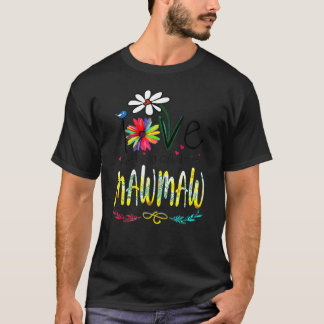 I Love Being Called Mawmaw Sunflower Mothers Day G T-Shirt
