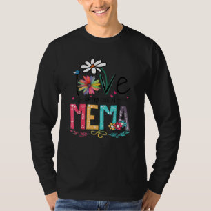I Love Being Called Mema Sunflower T-Shirt